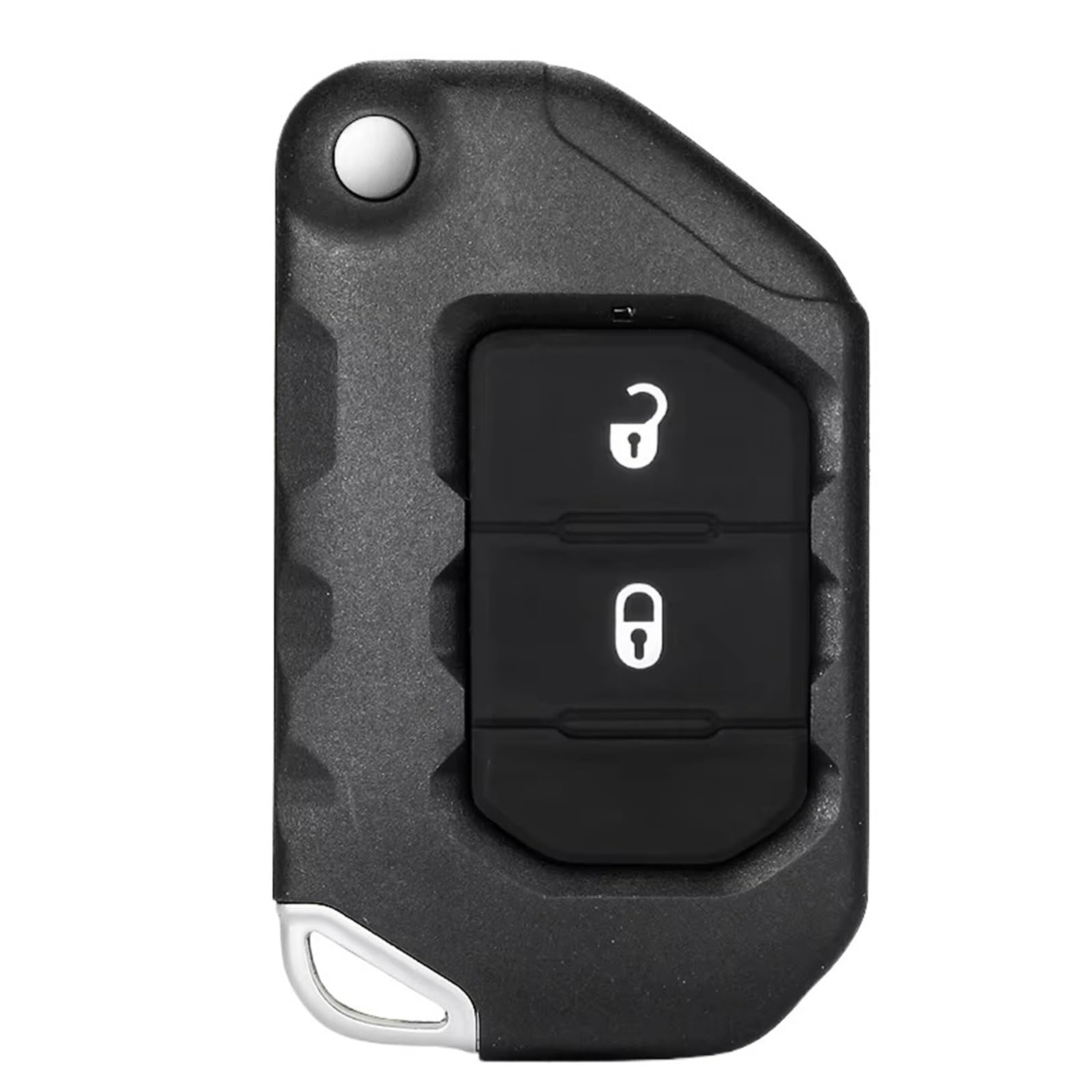 Compatible Con Jeep Para Gladiator JT 2020 1 Unidad 2 3 4 Botones Carcasa Plegable Mando A Distancia Coche Cubierta De Recambio(2 Buttons)