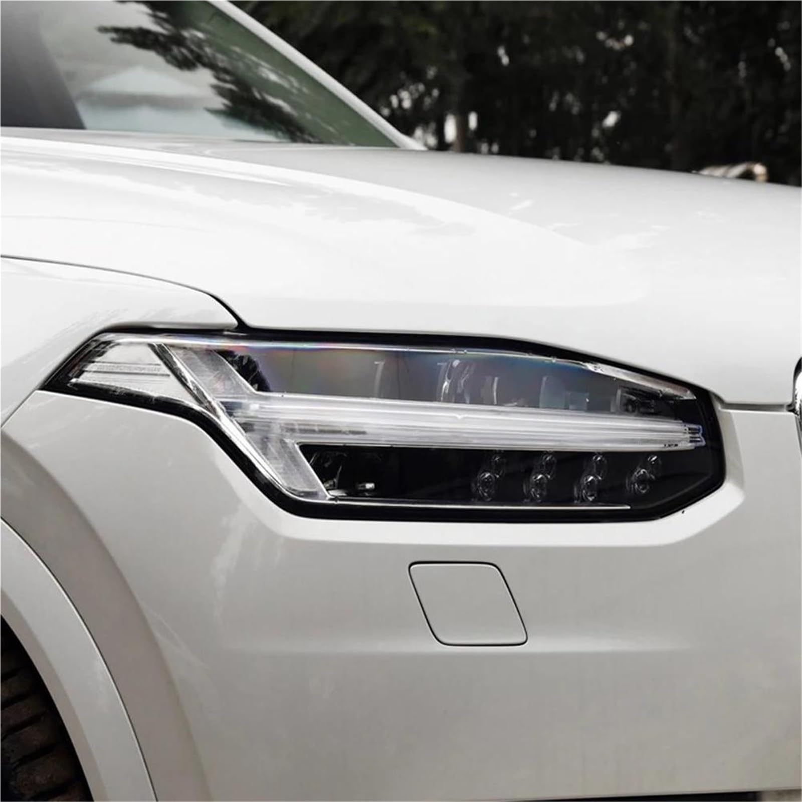 Paralume In Vetro Trasparente Per Fari Anteriori Ricambio Per Volvo XC90 2015-2022(Left+right)