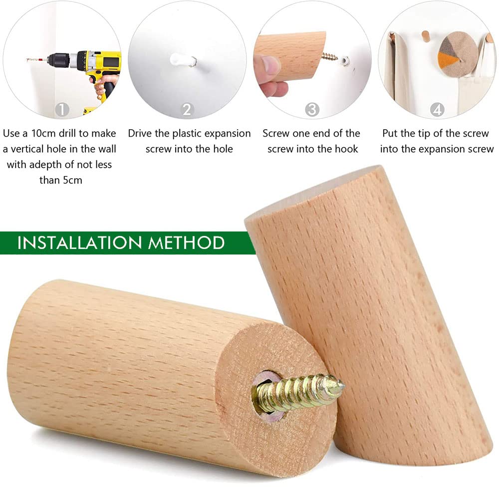 6 stks Kleerhanger Haken Thuis Opslag Hanger Muurhaken voor Sleutel Hoed Tas Badkamer Handdoek Haak Keuken Slaapkamer Muur Organisator,haken 6 stks