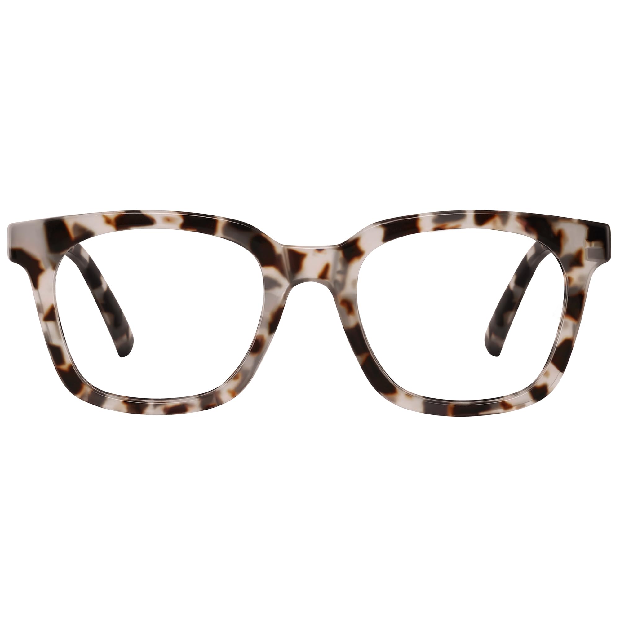 Jectieey Blue Light Blocking Glasses for Women Men Oversize Fashion Squre Anti Eyestrain Glasses for Gaming Reading TV