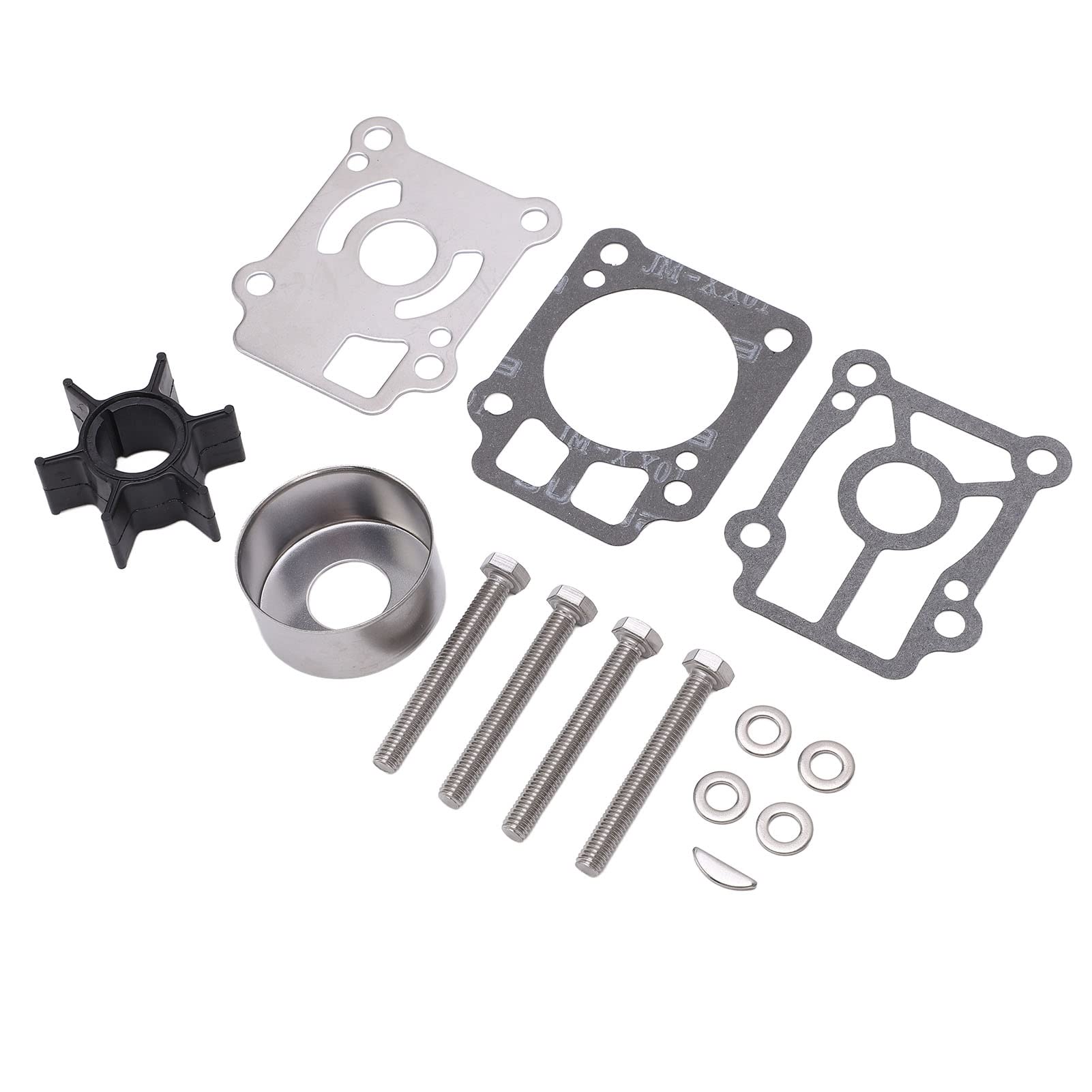 Aramox Kit de Reparación de Bomba de Agua, Kit de Reparación de Impulsor de Bomba de Agua 361 87322 0 Reemplazo para Tohatsu M40C M25C3 M30A3 M30A4 2 Tiempos Fuera de Borda