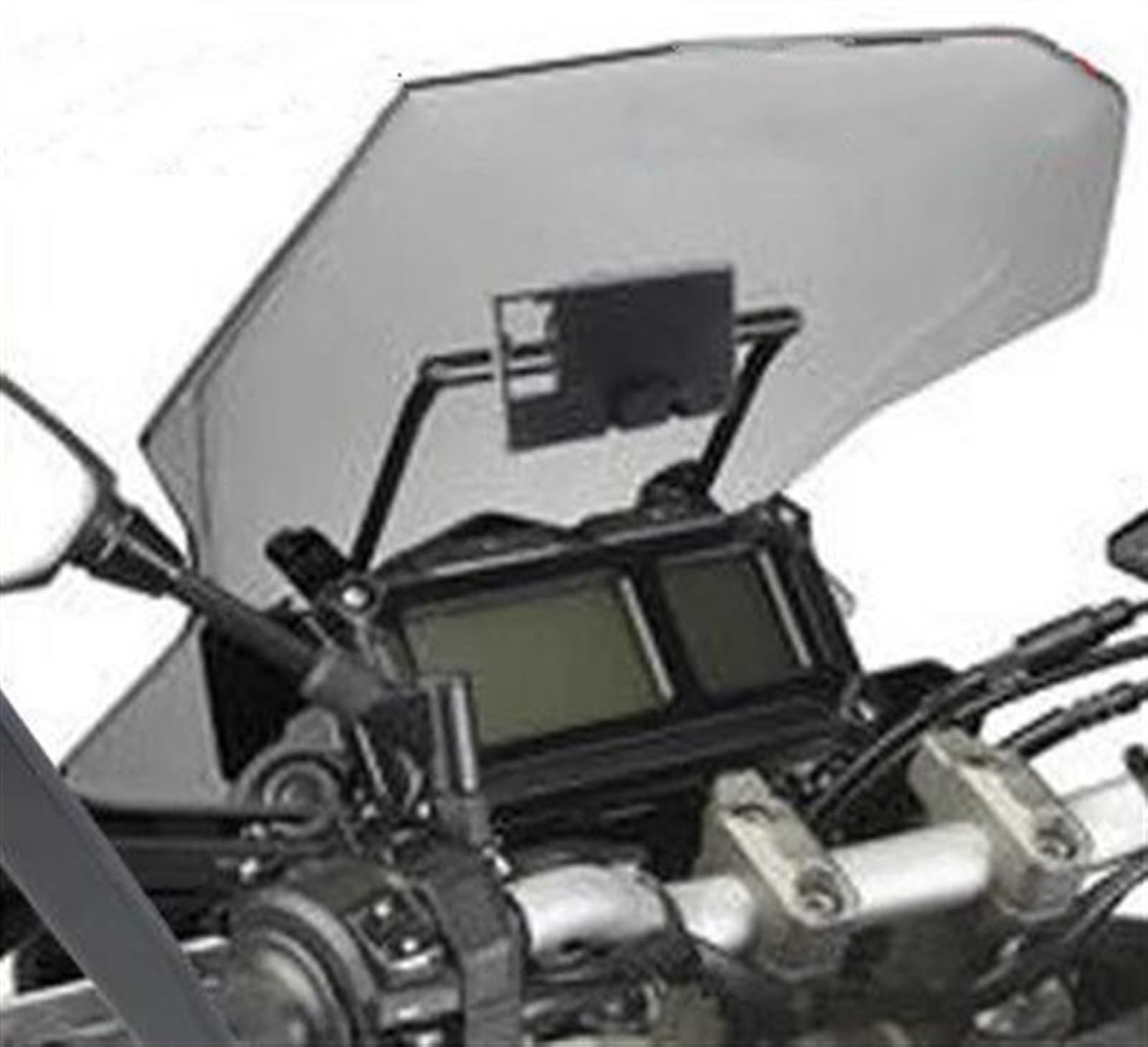 Support De Téléphone Avant Moto, Navigation GPS pour Smartphone, pour MT09 Tracer 900 FJ-09 2016 2017(1 Set)