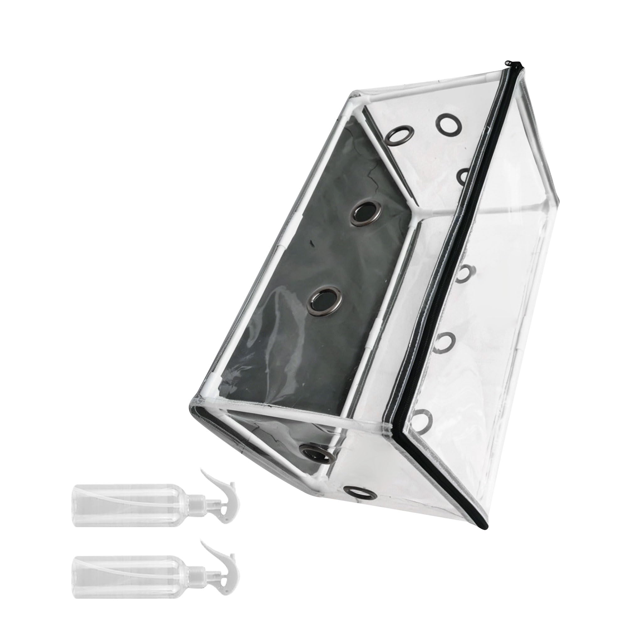 Msioytog Full Mushroom Development Solution with Viewable Cover and Humidity Adjustable Stoppers Home Mushroom Farm