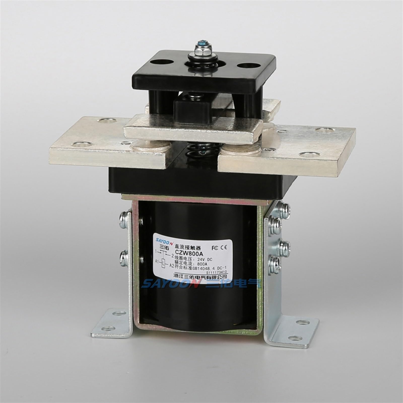Stycznik prądu stałego 800 A DC Elektryczny sprzęt mechaniczny magnetyczny CZW800A //ZJW800A/SW250(60V Coil Voltage )