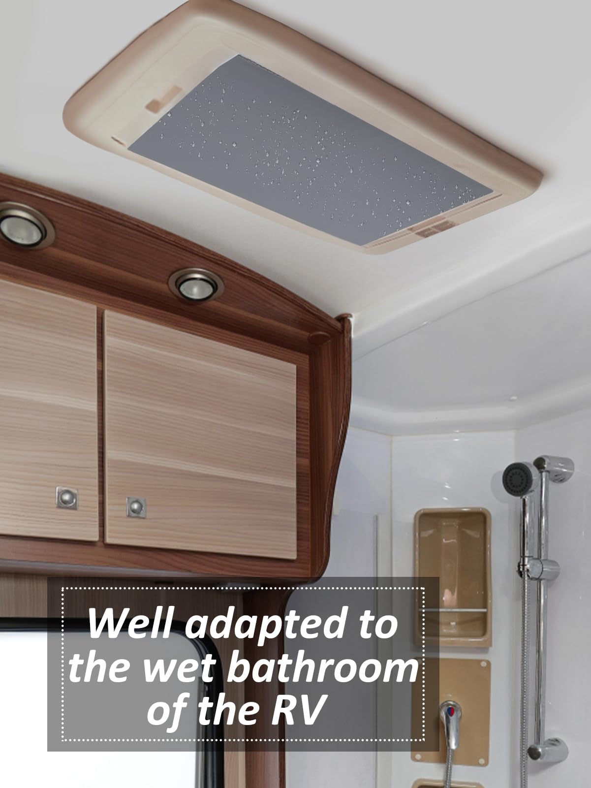 PAMASE RV Skylight Insulator 22 * 14 * 3in RV Vent Insulator Skylight