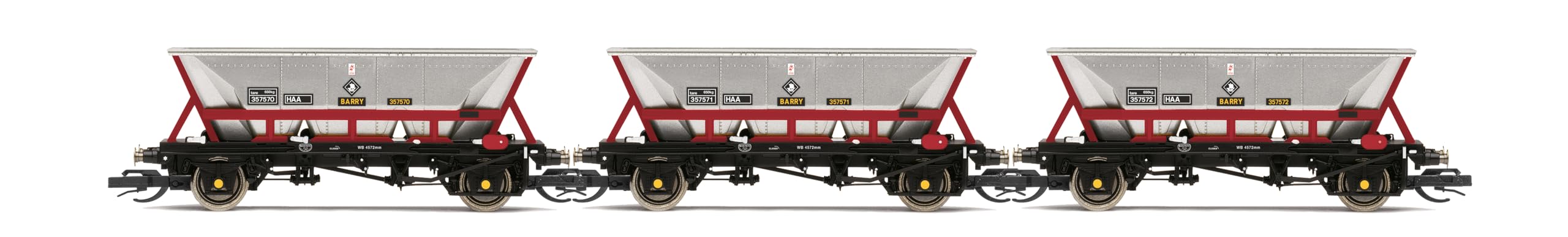 Hornby TT:120 Railfreight HAA Hopper Triple pack TT6037