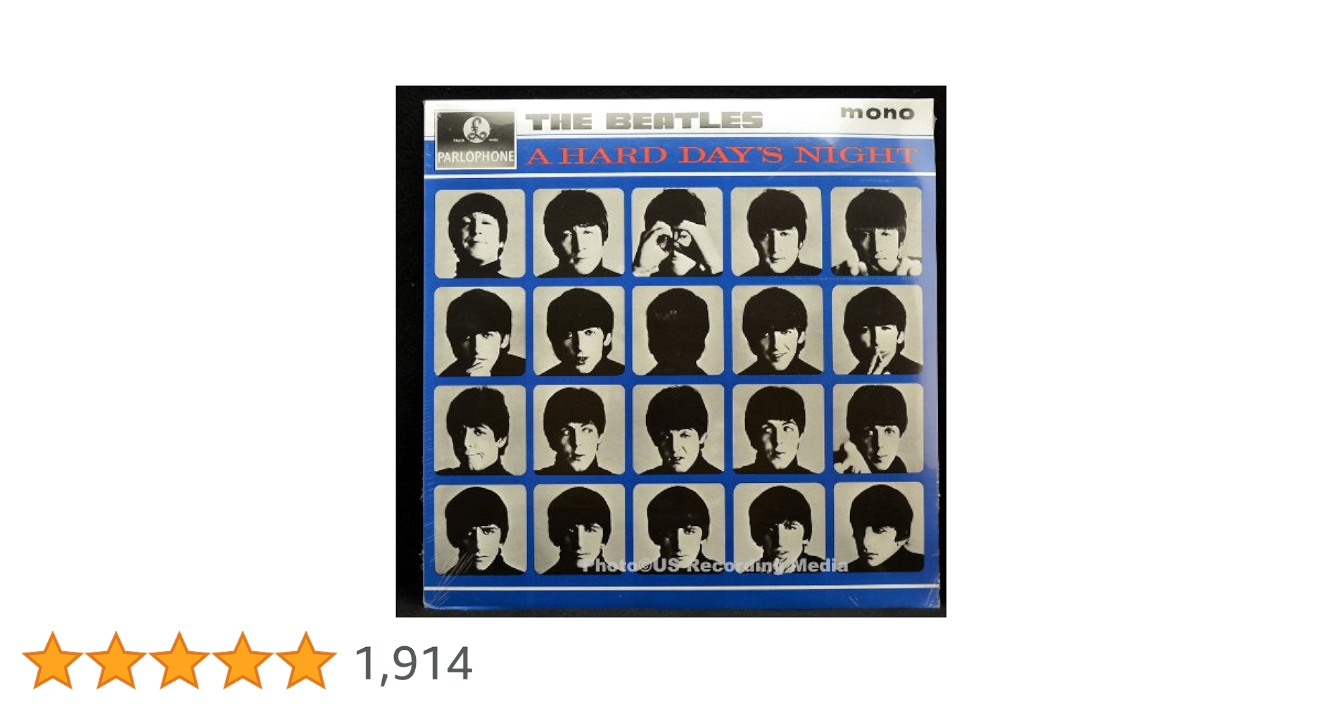 【専用】Beatles A hard day‘s night Help UK盤 A Hard Day's Night / The Beatles【UK盤(モノラル