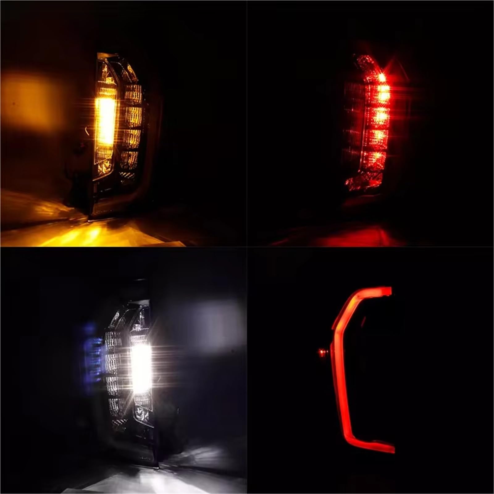 Pilotos Traseros Iluminación Para GMC Para Yukon 2021 2022 2023 2024 Parachoques Trasero Conjunto De Luces Traseras Freno Y Señal Giro LED