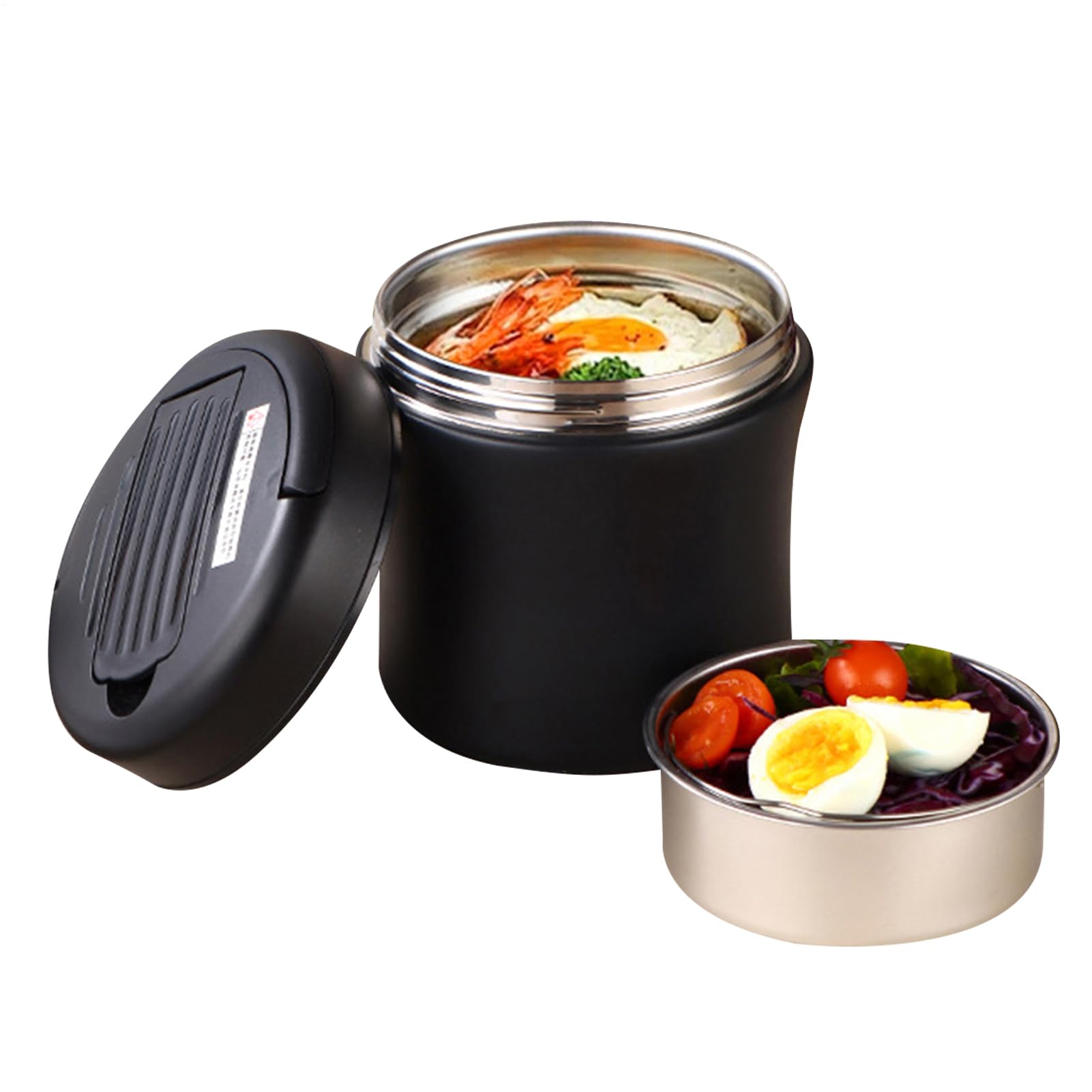 Boîte isotherme 1.2L en acier inoxydable étanche pour repas chaud