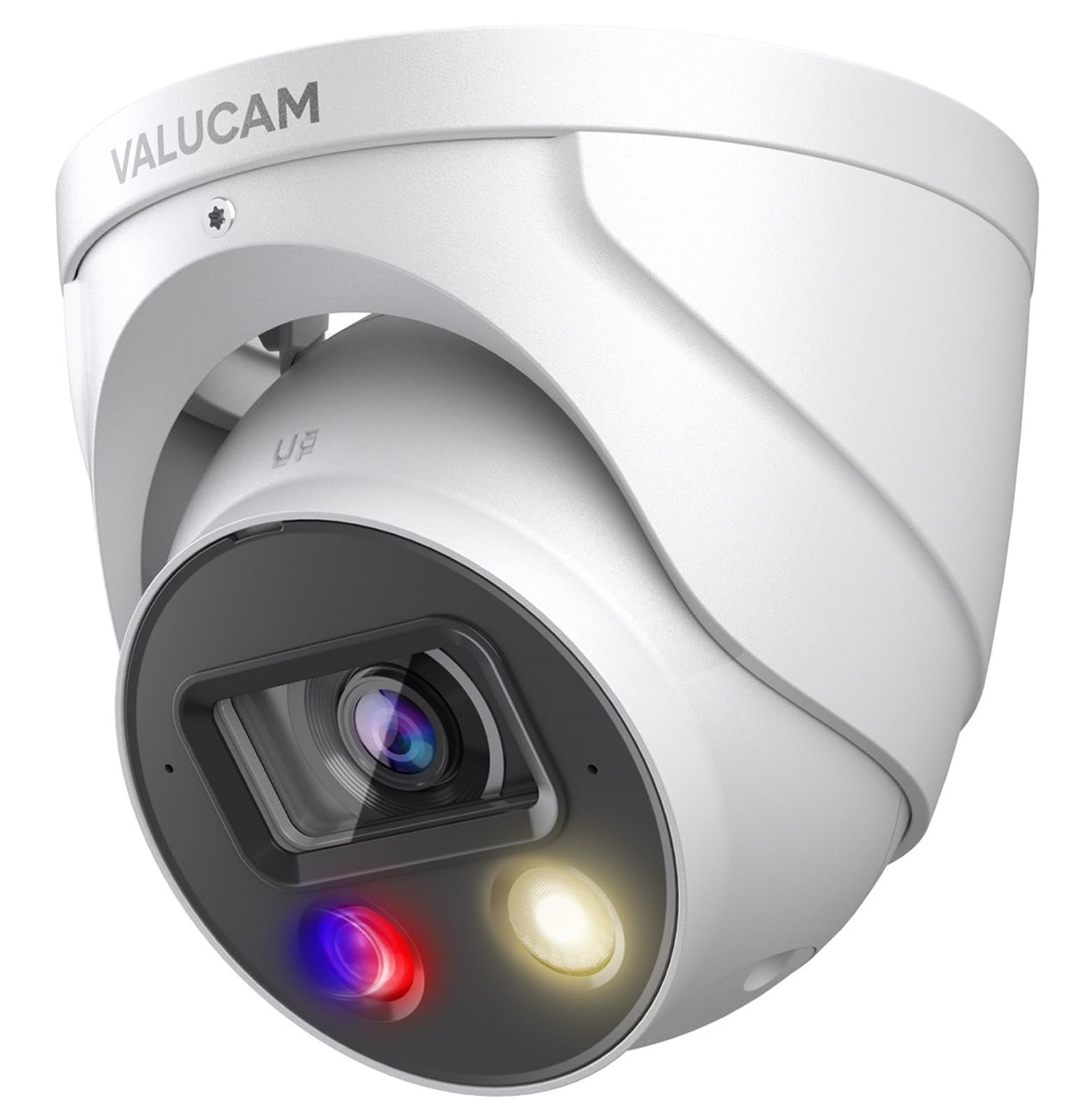 UltraHD 8MP Outdoor IP POE Camera, DMSS APP, 4K @30fps, TiOC Active Deterrent, 98ft Dual IR Color Vision F1.0, Indoor Network Camera, SMD4.0, 2-Way Audio, Vehicle & Human Detection, IVS, IP67, AI SSA