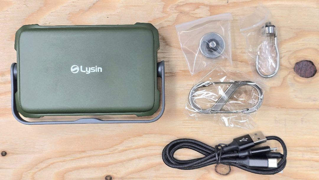 Amazon.co.jp: Lysin ライシン LEDランタン 12000mAh グリーン