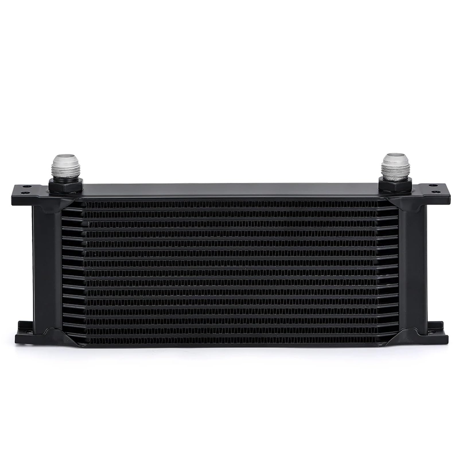 AN10 grzejnik aluminiowy 10/13/15/16/19/25/30 rzędowy chłodnica oleju wymiana chłodnicy uniwersalnej(16 rows black)
