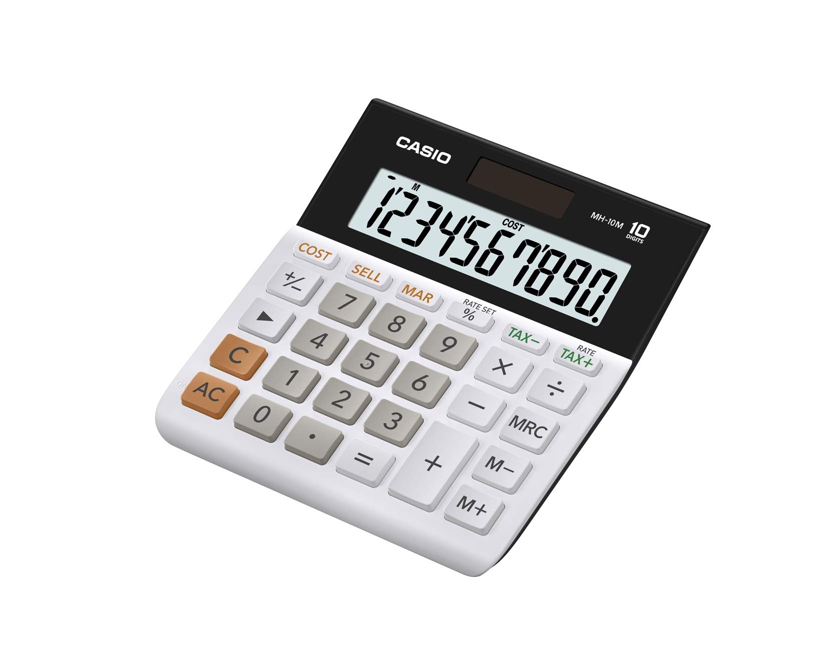 Casio MH-10M Business Calculator, Black/White image 2