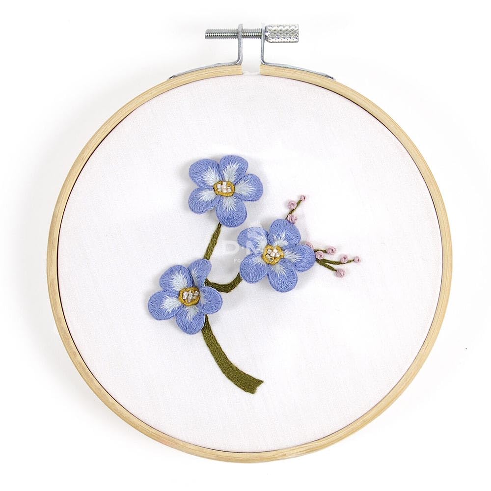DMC - Flower Forget-Me Not by Pippa Haynes Advanced 3D Embroidery Kit