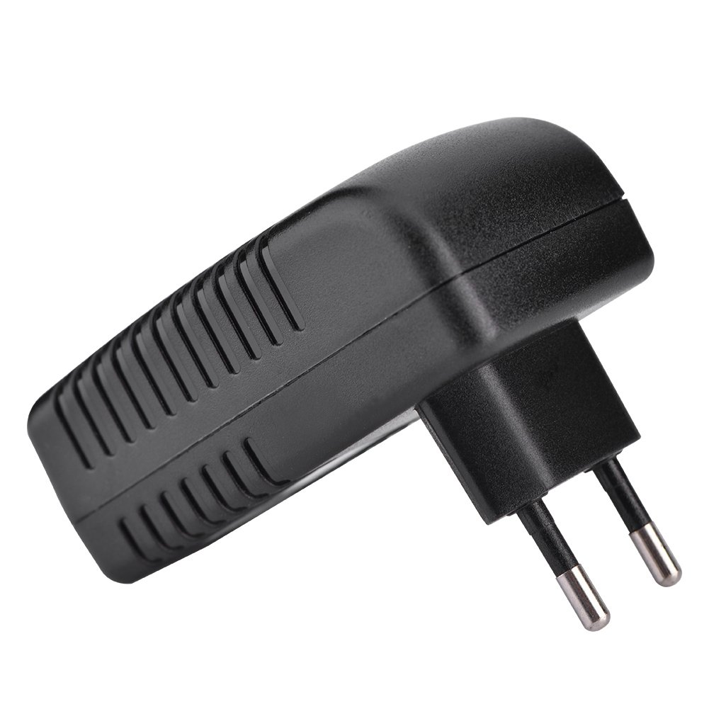 Tosuny Iniettore Poe a Parete, Adattatore di Alimentazione Adattatore Ethernet da 48 V 0,5 A Telefono/Fotocamera IP con Spina a Muro (Unione Europea)