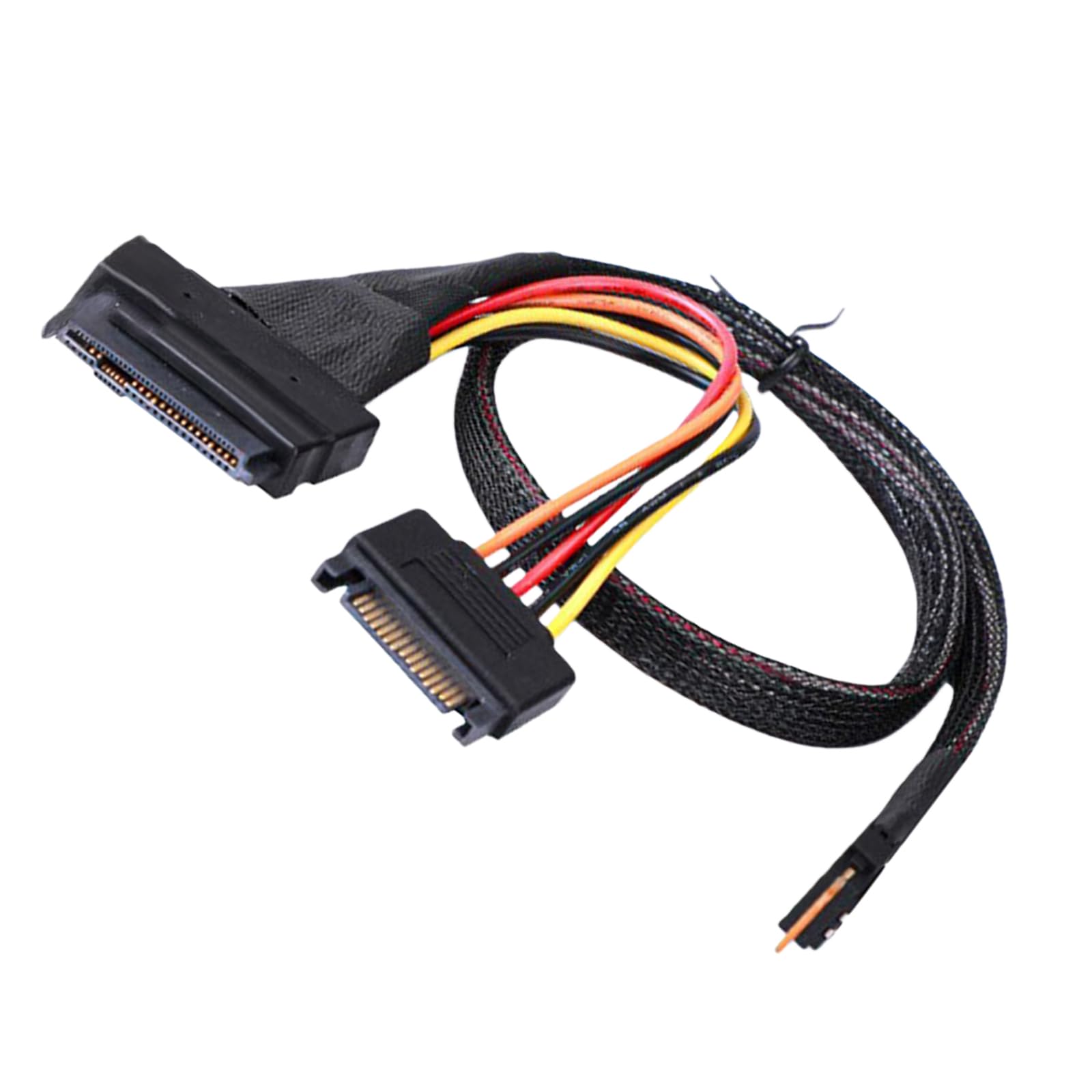 Cable SFF8654 a SFF8639 resistente con transferencia de 12 Gbps para discos duros SAS 8