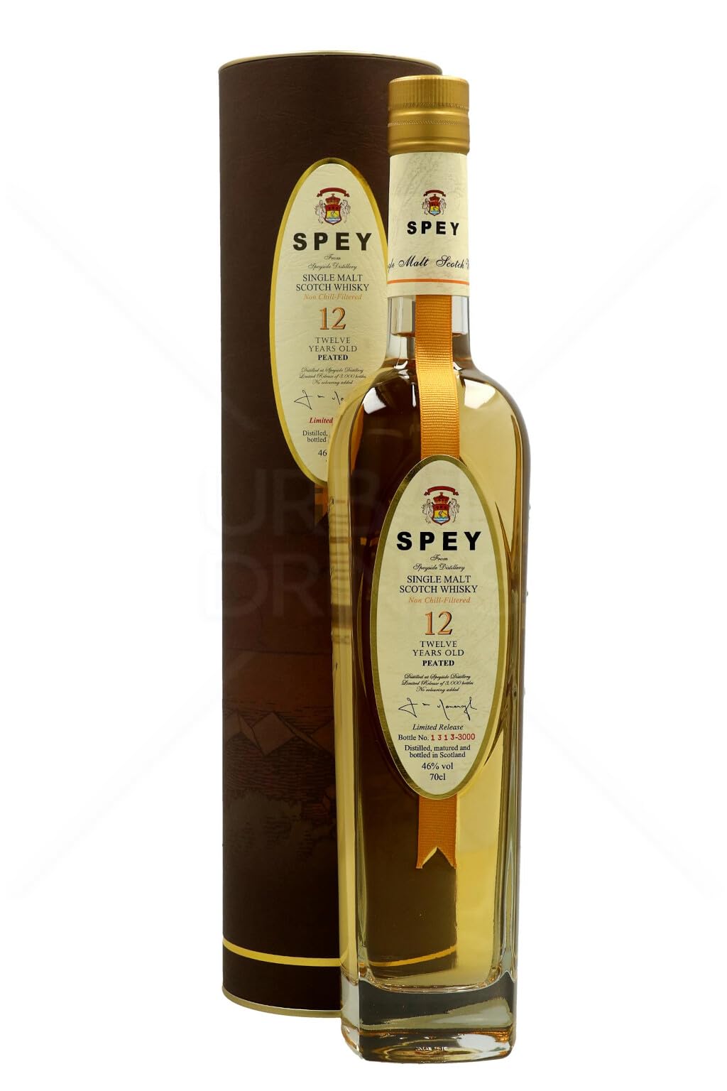 Speyside Spey 12 years old Peated 46Prozent vol Single Malt Scotch Whisky Single Malt Whisky (1 x 0.7 l)