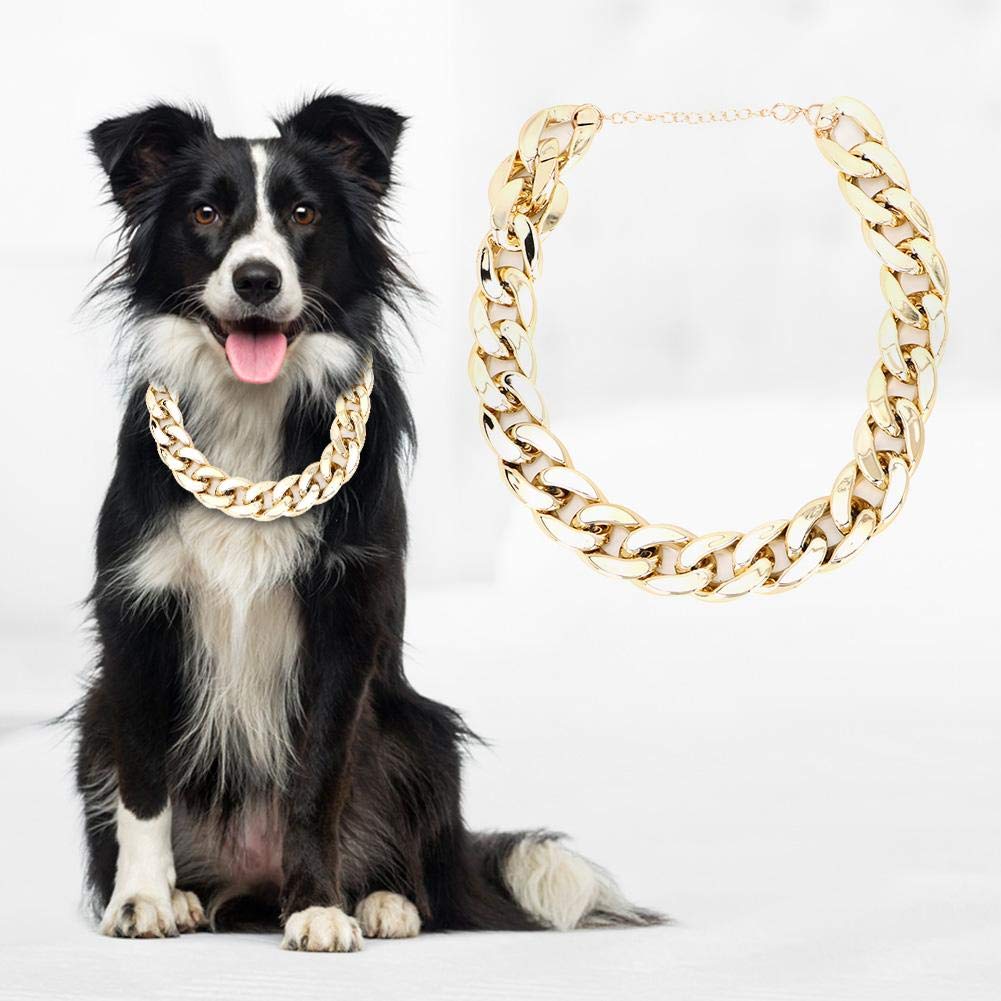 Chinesisches Neujahrs-Hundehalsband – Verstellbar, Mit Goldbarren-Anhänger, Polyester, Größen S/M/L