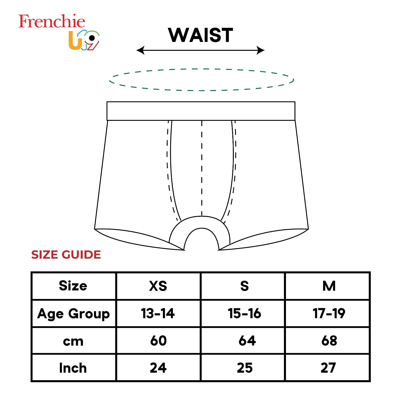 Frenchie U19 - Boxer in cotone per ragazzi e ragazzi, confezione da 2, colori assortiti