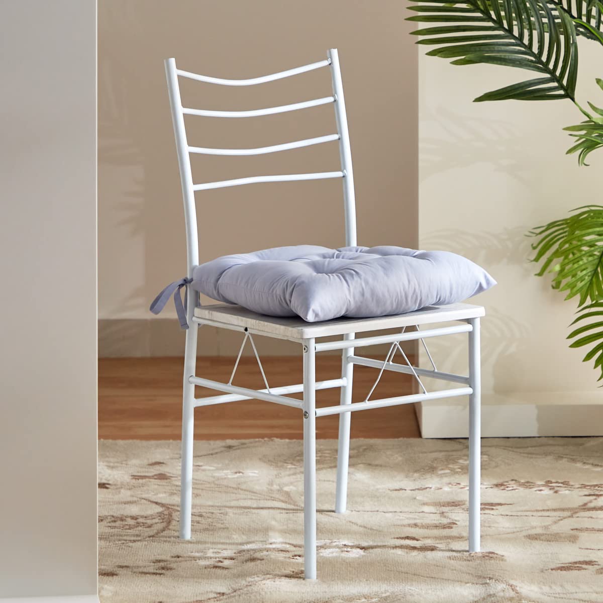 Home BoxAxis Microfiber Chair Pad 40 x 5 x 40 cm 165275833