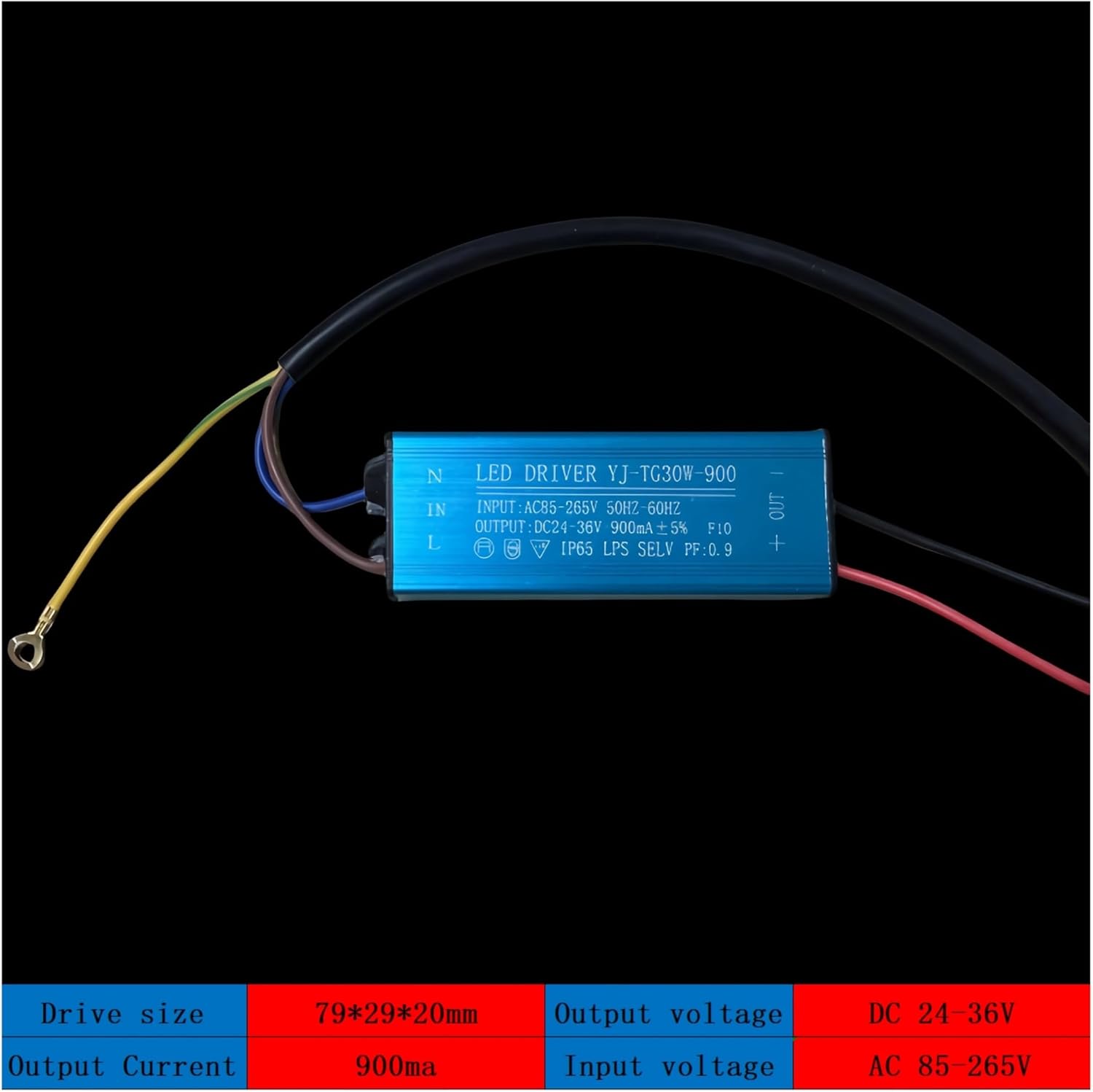 1PCS LED Driver Adapter Transformer(30W)