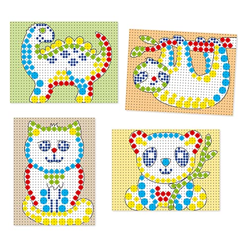 Quercetti - FC Portable Small d.15 - Steckspiel