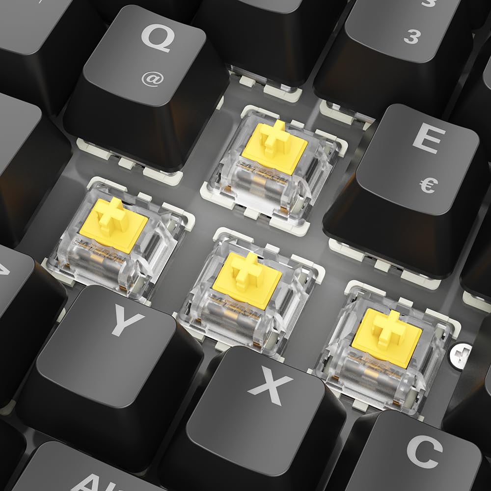 Sharkoon SGK50 S2 Nero, RGB, Gateron Giallo