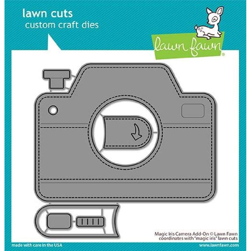 Lawn Fawn LF2344 Magic Iris Camera Add-On Custom Craft Dies