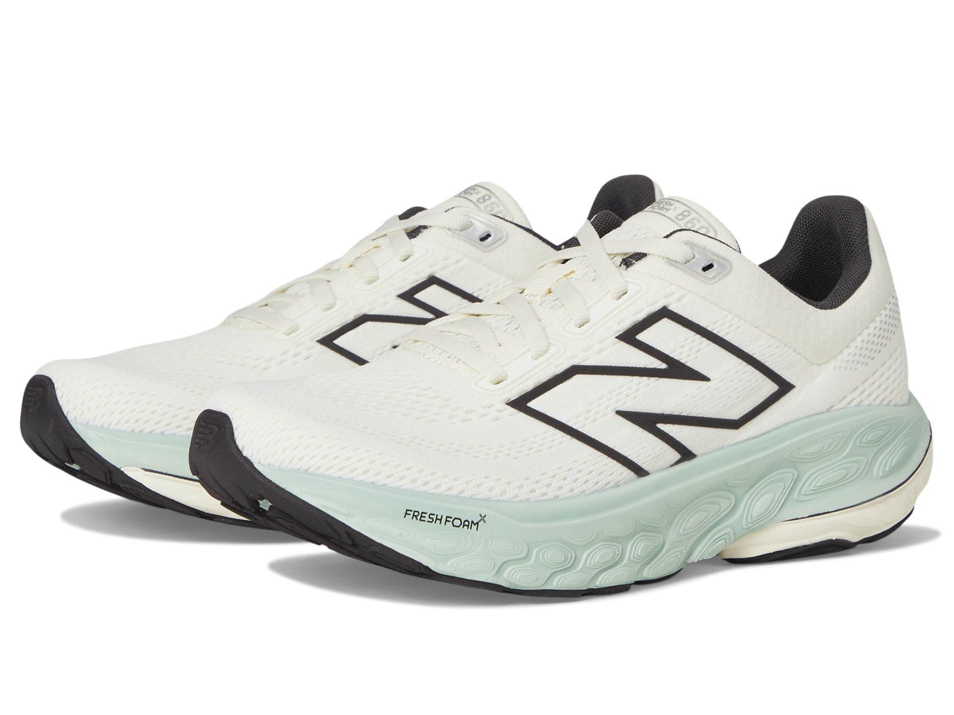 Photo 1 of New Balance Women's Fresh Foam X 860 V14 Running Shoe, Sea Salt/Angora/Clay Ash, 9.5 W