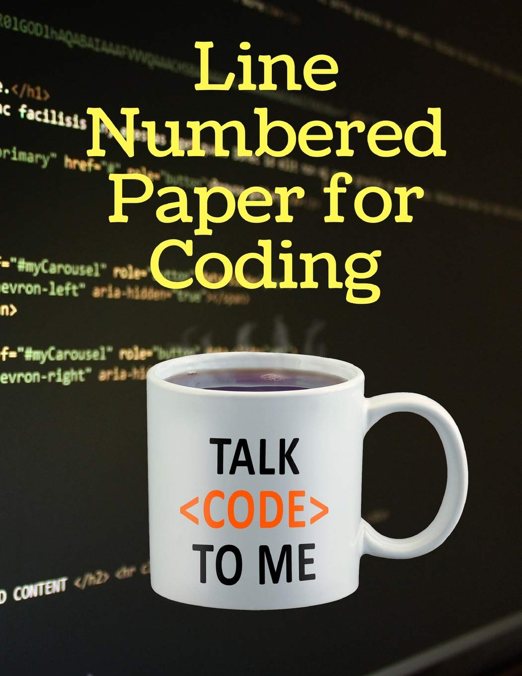 Line Numbered Paper for Coding: A notebook to help design and write ...
