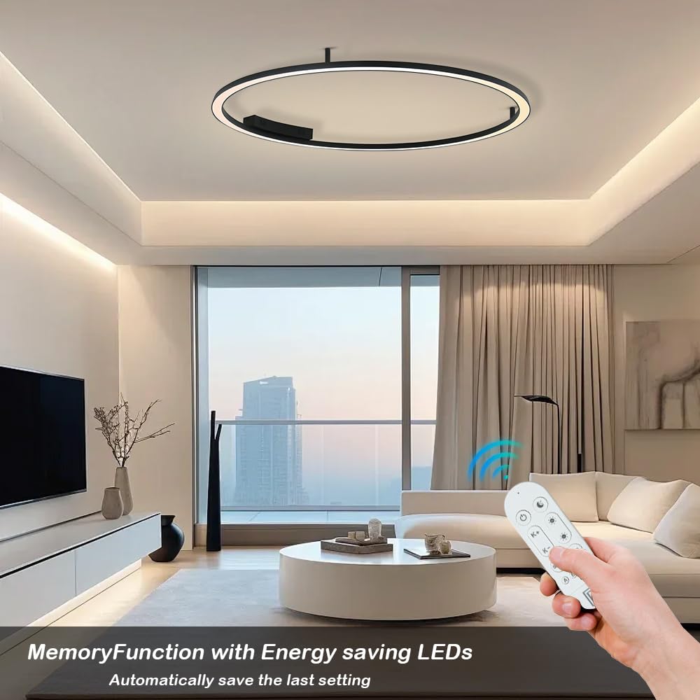 Immax NEO FINO Decken- (Wand-) Leuchte schwarz 120 cm 72 W 4752 lm Tuya Zigbee 3.0 mit Fernbedienung