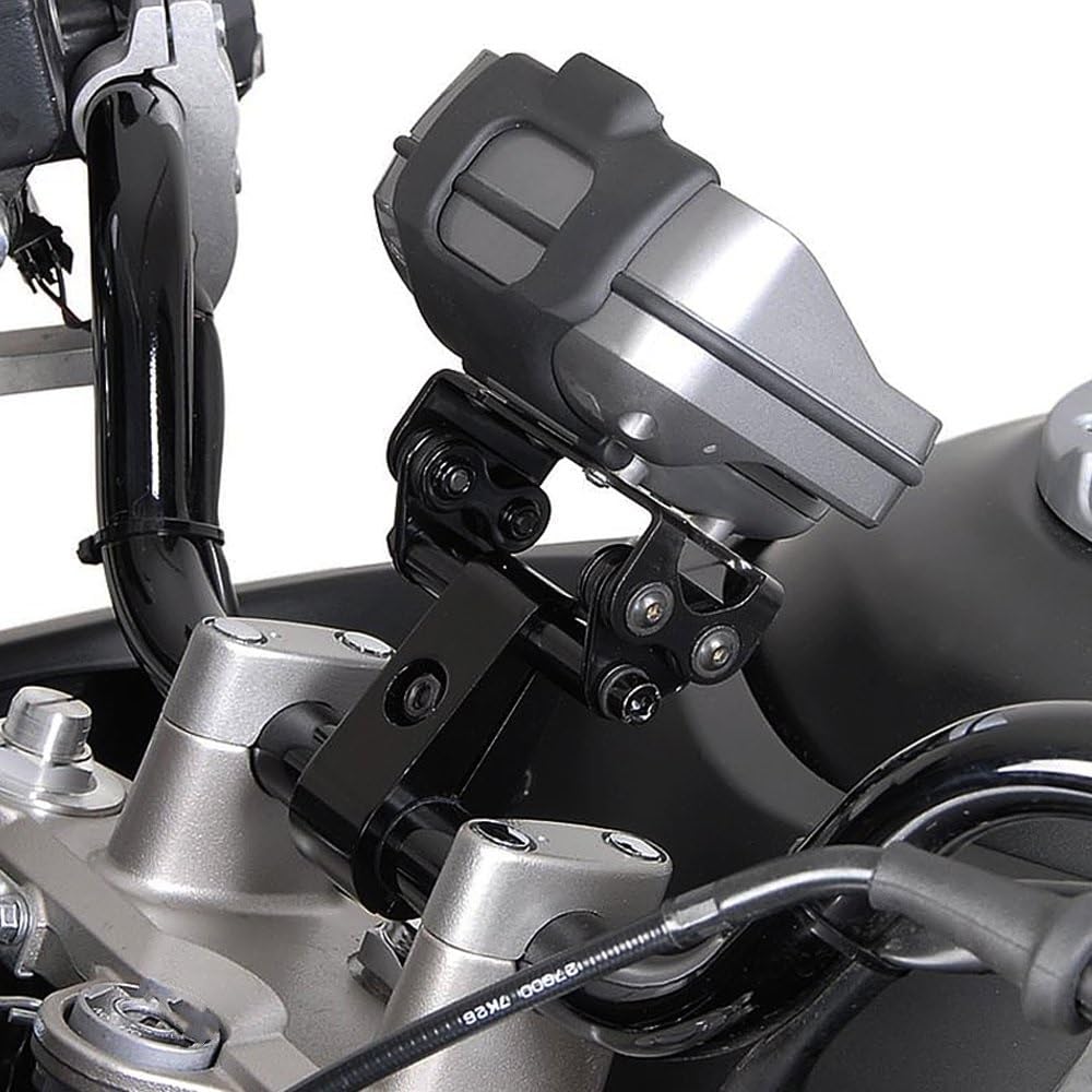 Systèmes Fixation GPS Support Universel Noir De Navigation De Téléphone Portable De GPS De Bâti De 22MM D'accessoires De Moto Téléphone Navigation GPS (Taille : A Set)