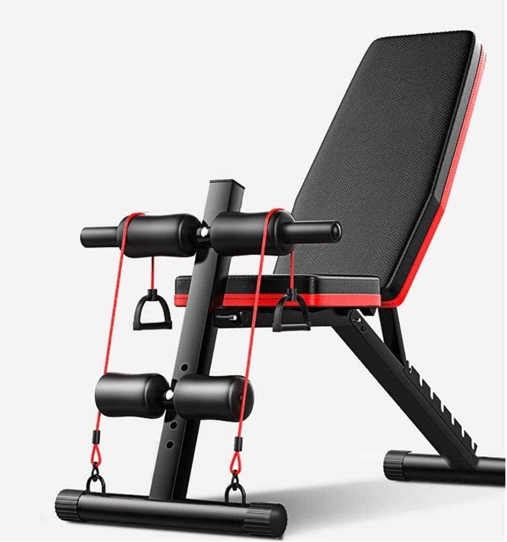 AYCDL Folding Weight Bench Sit Up Bench Adjustable Fitness Training Exercise Bench Body Workout Multifunctional Adjustable Dumbbell Bench