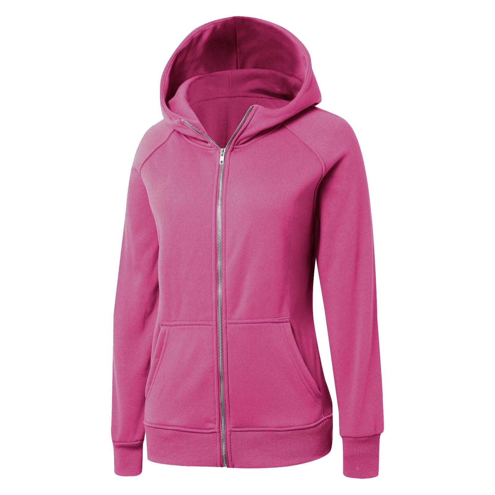 Pull à Capuche pour Femmes-Sweat Capuche zippé Polaire Doux Femme Sport extérieur Course Jogging Confort décontracté Veste Thermique Chaude Automne Hiver