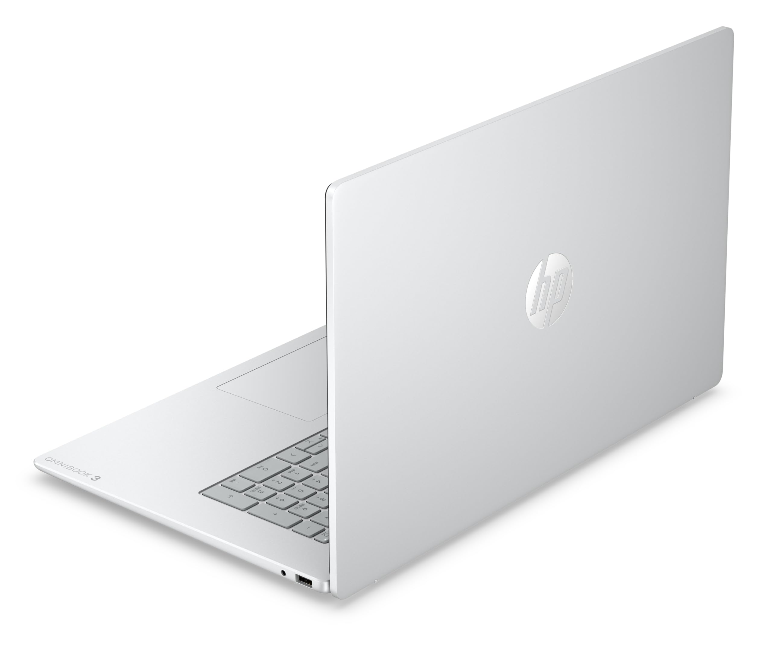 HP OmniBook 3 Laptop 17,3" FHD AMD Ryzen 5 16GB RAM 512GB Win11 Silber