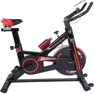 Bicicleta estática de spinning ultra silenciosa, equipo de fitness para pérdida de peso, cómoda máquina de ejercicio en casa