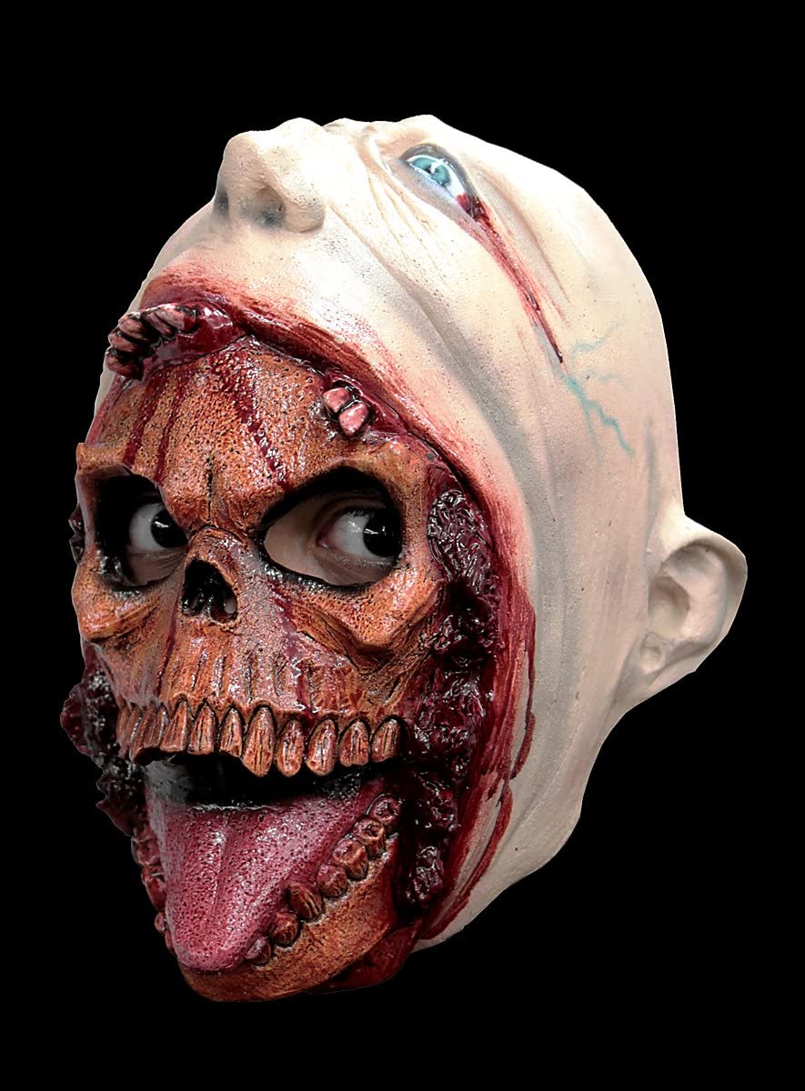 Maskworld Parasit - Maschera per bambini in lattice, ideale anche per carnevale, feste a tema e spaventose