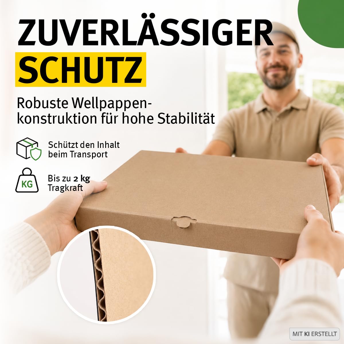 100 cartons Maxibrief, marron, taille et quantité au choix, carton d'expédition, marchandises, envoi de livres, carton postal, Poste DHL Hermes DPD GLS UPS (320 x 230 x 50 mm, marron)