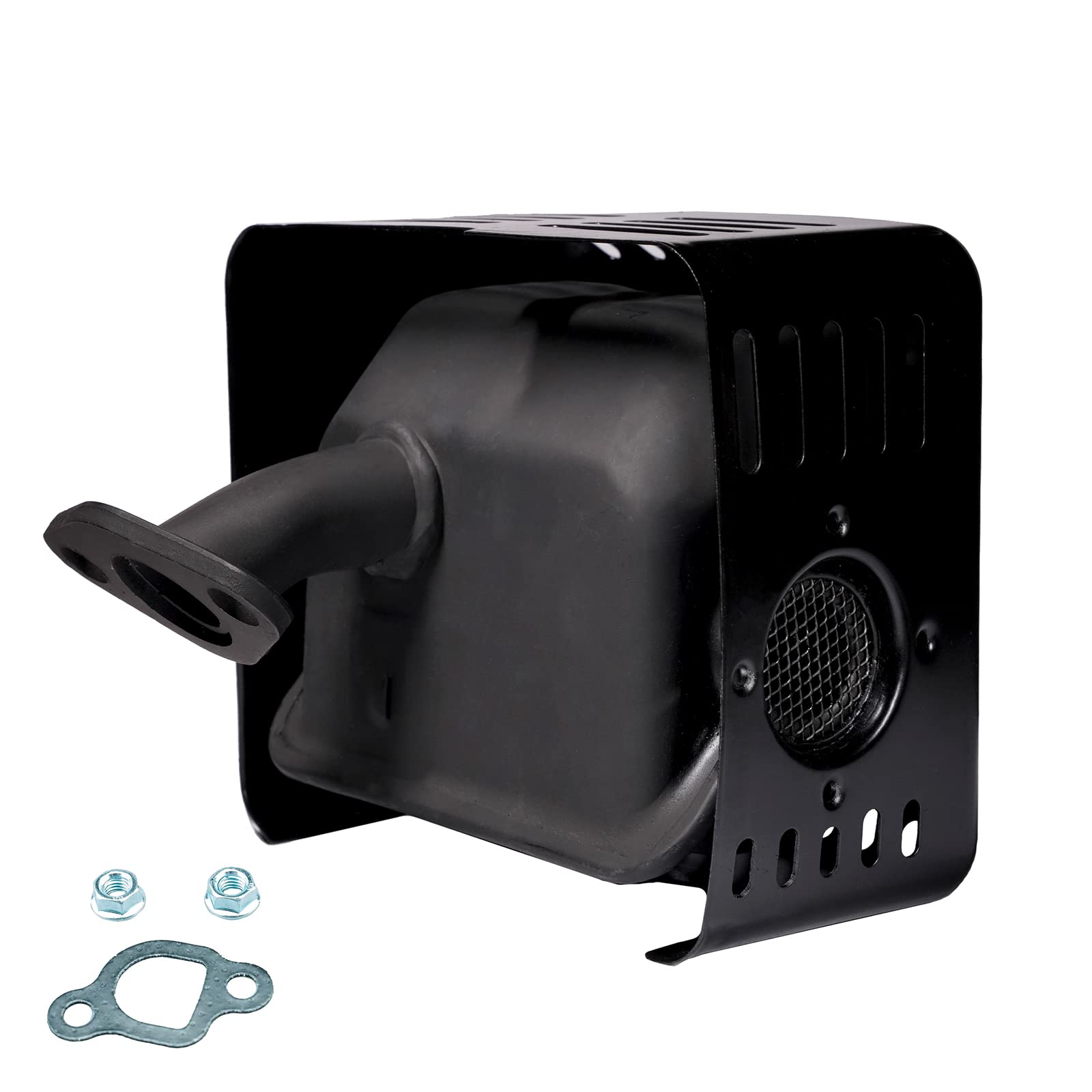 JMCHstore Silenciador de escape para Coleman CT200U BT200X KT196, silenciador para Baja MB165 MB200 Doodlebug Mini Bike, Axis M200, Mini Bikes 212CC, Hisun 196cc Engine, Go Karts