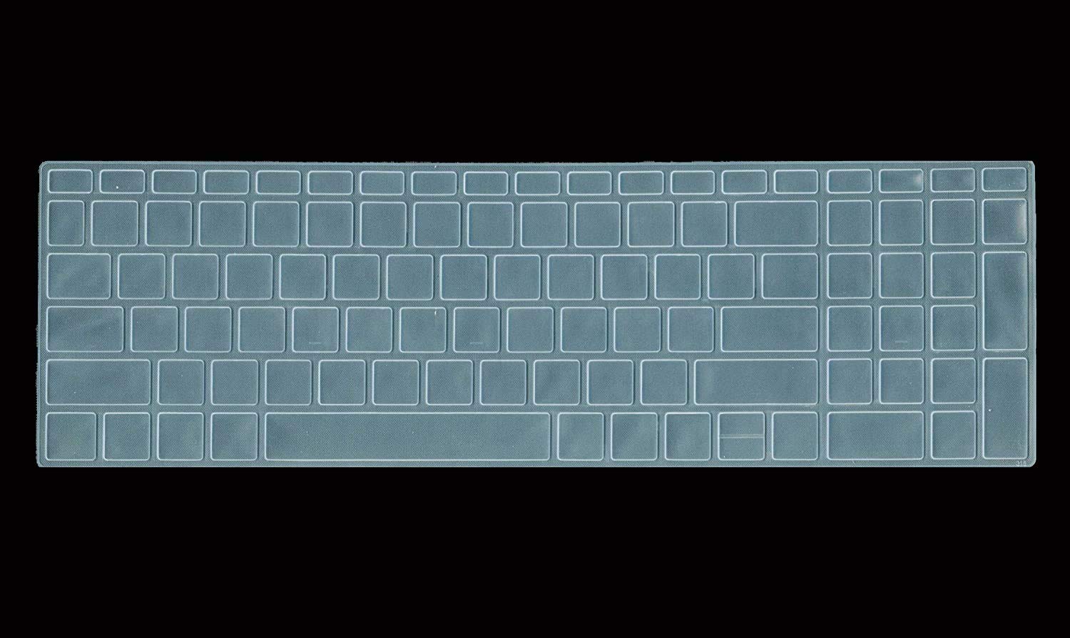 Saco Silicone Skin Keyboard Cover Compatible for HP Pavilion Gaming DK0271TX Laptop - Transparent (B08TCDLD5N) Amazon Price History, Amazon Price Tracker