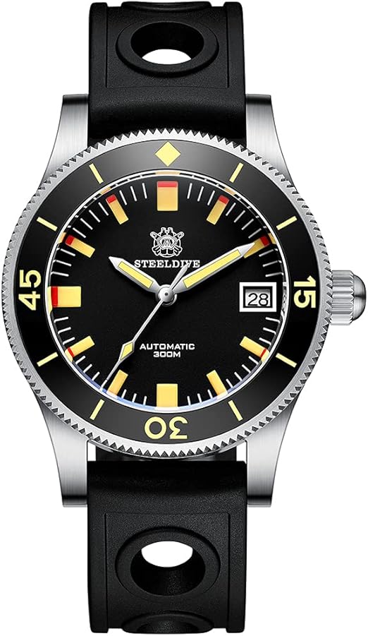 STEELDIVE Mens Diver Watches, Men Automatic Watch Diving
