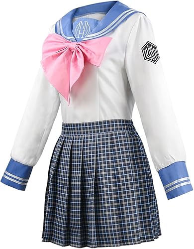 Miniatura 5 de Disfraz de anime Maizono Sayaka para cosplay, uniforme escolar, disfraz de Halloween y carnaval
