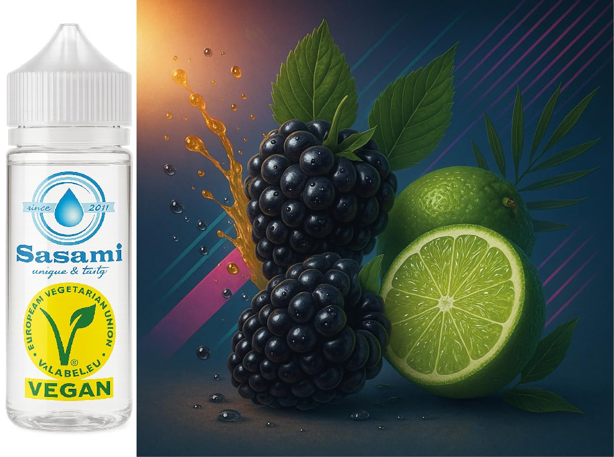 Concentré mûre-citron vert Mystic Lime Sasami 100ml arôme fruité haute concentration - 8
