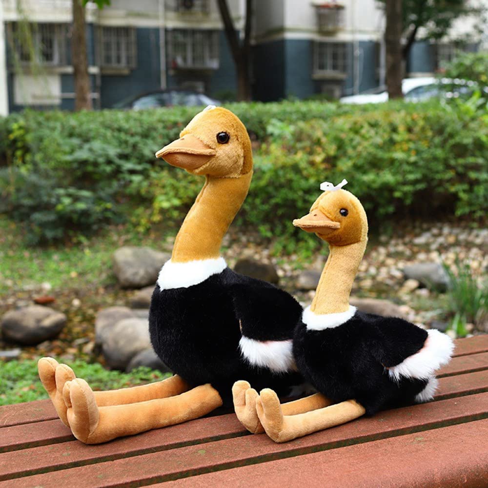 Amazon｜ダチョウ ぬいぐるみ 抱き枕 駝鳥 クッション ベッドサイド