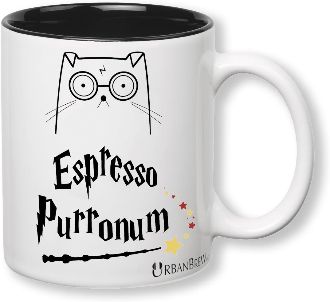 Urbe The Wizard Cat - Espresso Purronum HP Mug (Original)