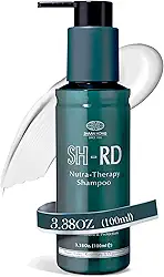 SH-RD Shampoo Nutra-Therapy Para Cabelos Secos E Danificados, Reparação De Pontas Duplas Com Proteína, Hidratação Crespos, Tingidos Descoloridos - 3,38 Oz/100 Ml