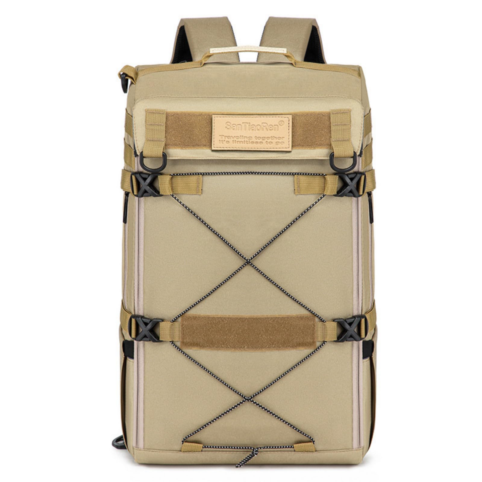 KEQIKAI 45L Travel Backpack, 15.6 Inch Laptop Backpack for Men Women, Large Carry on Backpack Airplane Approved, Waterproof Rucksack Casual Daypack