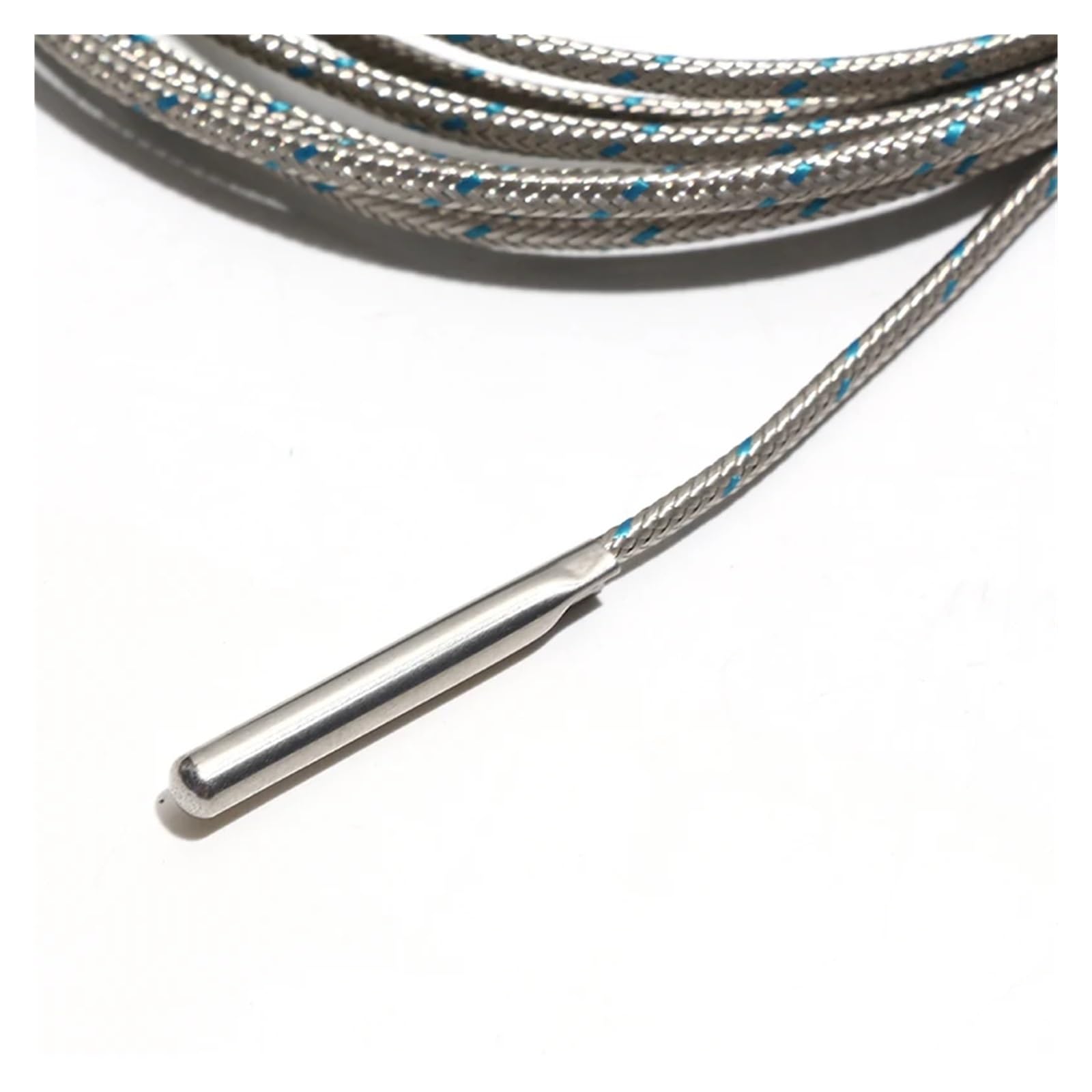 Sonda de termopar WRNT-035 K/E/J - 4x30 mm, cable blindado aleación 0,5-4 M, alta precisión (1 unidad)