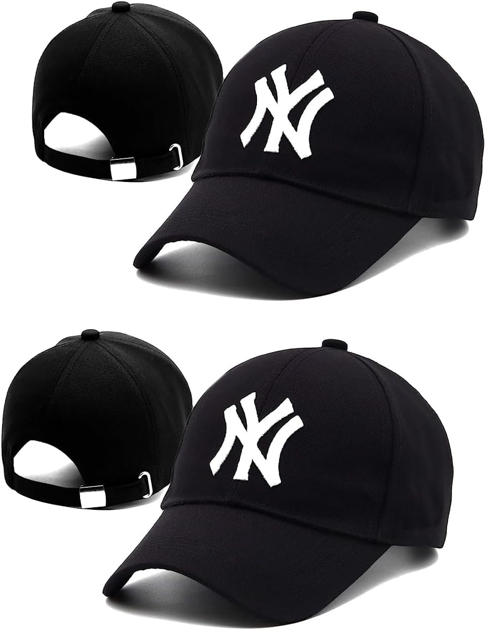 Stylish Cotton Baseball Adjustable Cap for Men/Women