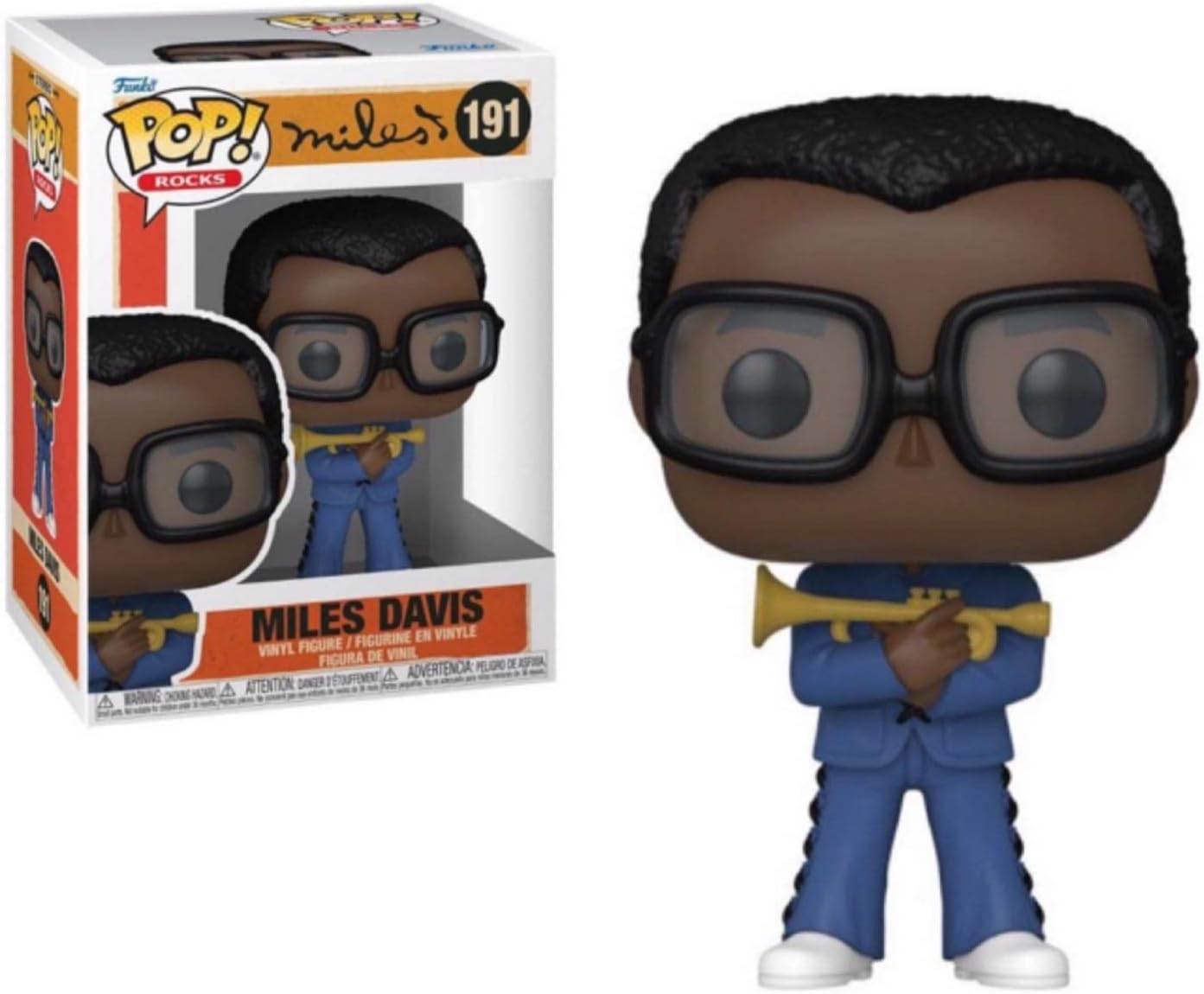 Funko Pop! Rocks Miles Davis w/Ecotek Protective Case